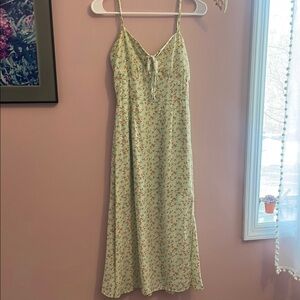 Floral Spaghetti Strap Dress